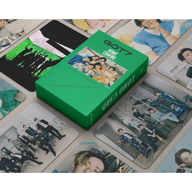 GOT7 55 Sheets IS OUR NAME Album Lomo Card
