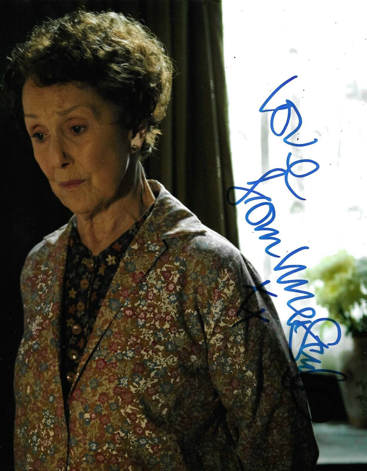 Una Stubbs Signed 10x8 Photo Poster painting AFTAL