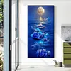 uk.everydayedeals (Limited Stock)Diamond Painting - Full Round - Rose Sailing Boat(40*70cm)