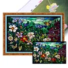 uk.everydayedeals (Limited Stock)Cross Stitch - 11ct Stamped - Buisson De Peinture En Verre (60*40cm)
