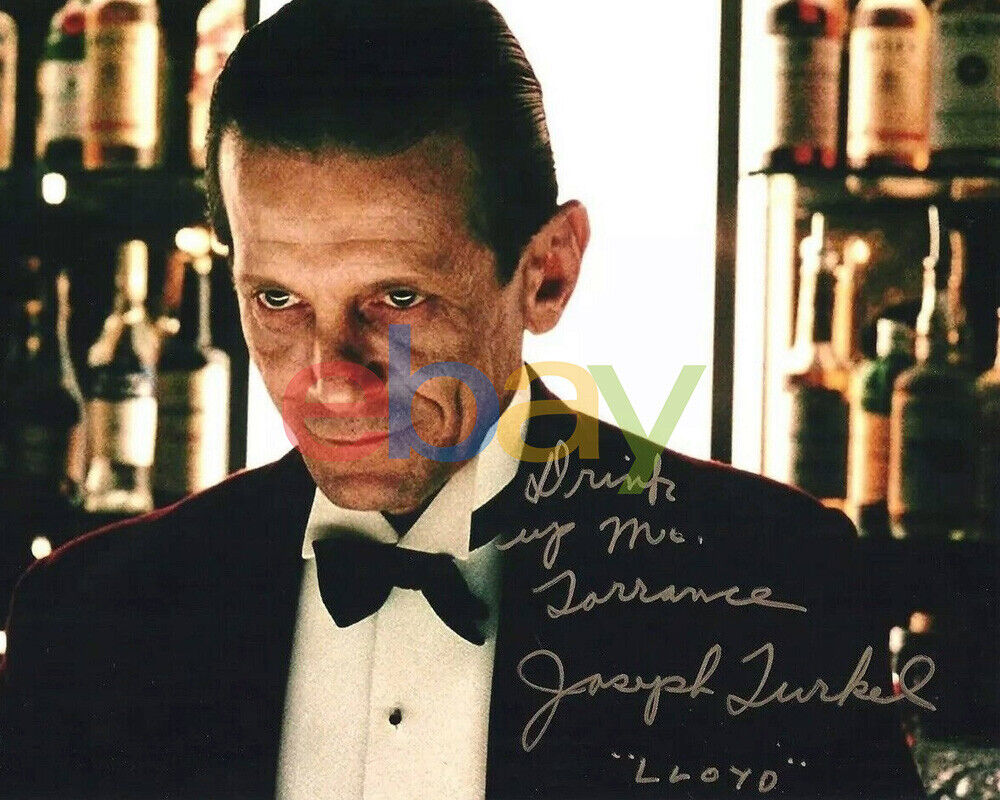 JOSEPH JOE TURKEL signed 8x10 Photo Poster painting THE SHINING Lloyd the Bartender reprint