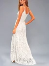 Hook Lace V-neck Harness Maxi Dress