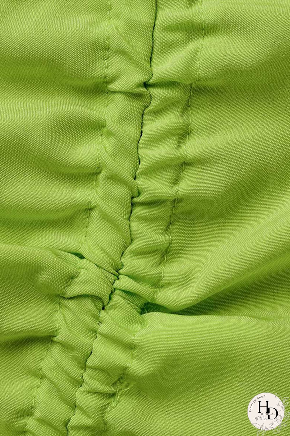 Fluorescent Green Casual Solid Bandage Patchwork Buckle Turndown Collar Shirt Dress Dresses