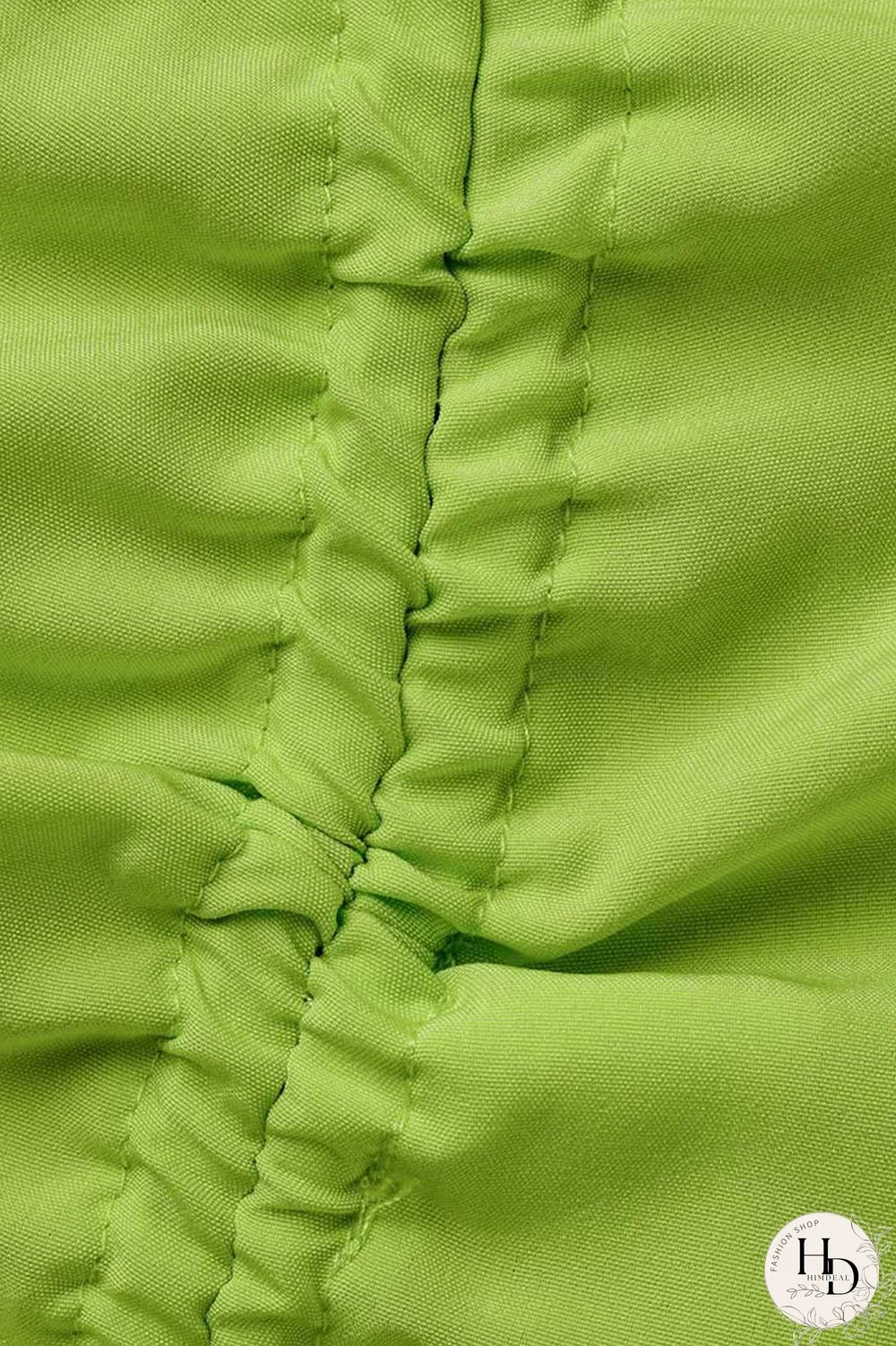 Fluorescent Green Casual Solid Bandage Patchwork Buckle Turndown Collar Shirt Dress Dresses