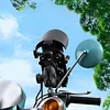 Motorcycle Phone Holder 15W Wireless Charging Waterproof Shockproof Phone Stand