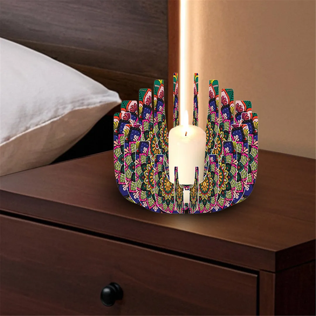DIY Diamond Art Painting Kits of Candle Holder for Aromatherapy & Home Decor