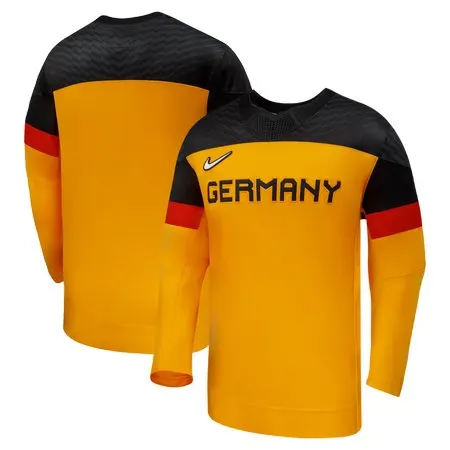Youth Germany Hockey  Gold 2026 Away Replica Jersey