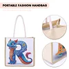 Diamond Painting Dinosaur Handmade Top-handle Handbag