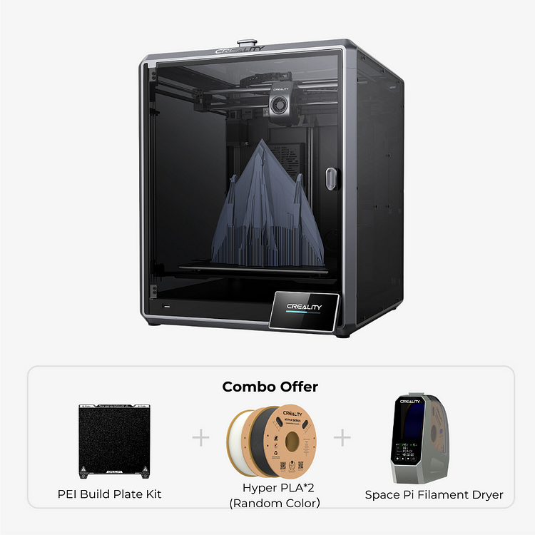 K1 Max AI Fast 3D Printer Premium Combo