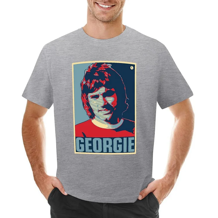 George Best Inspired Hope Poster Men's T-shirt