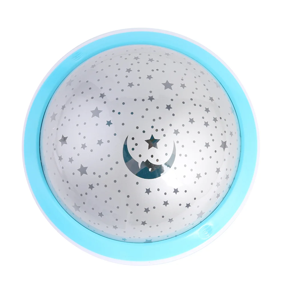 UFO Shaped Starry Sky LED Projector Light USB Kid Night Decor Lamp (Blue)