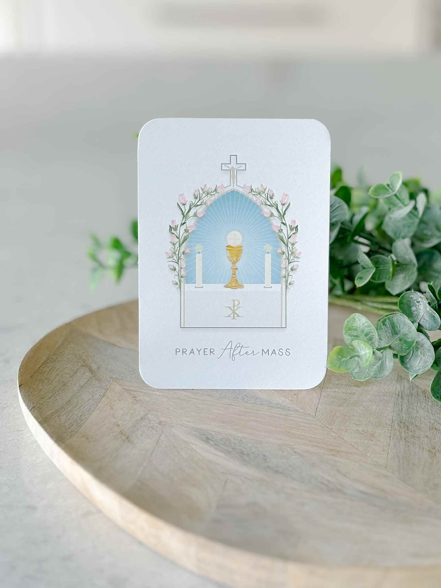 Prayer After Mass - Prayer Card