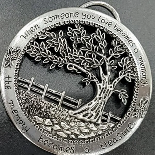 "When Someone You Love Becomes a Memory" Life Tree Memorial Ornament