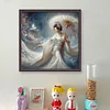 Ancient Girl-11CT Stamped Cross Stitch 50*50cm