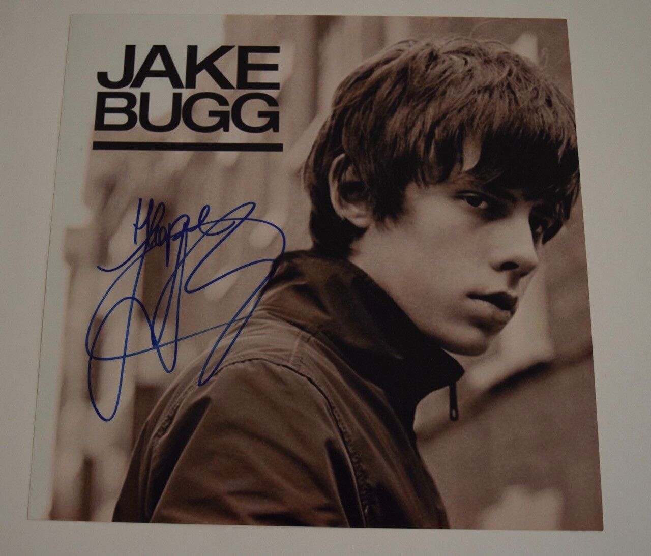 Jake Bugg Signed Autographed Self Titled 12X12 Album Flat Photo Poster painting COA VD