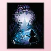 Alice in Wonderland - 11CT Stamped Cross Stitch - 40*50cm - Halloween
