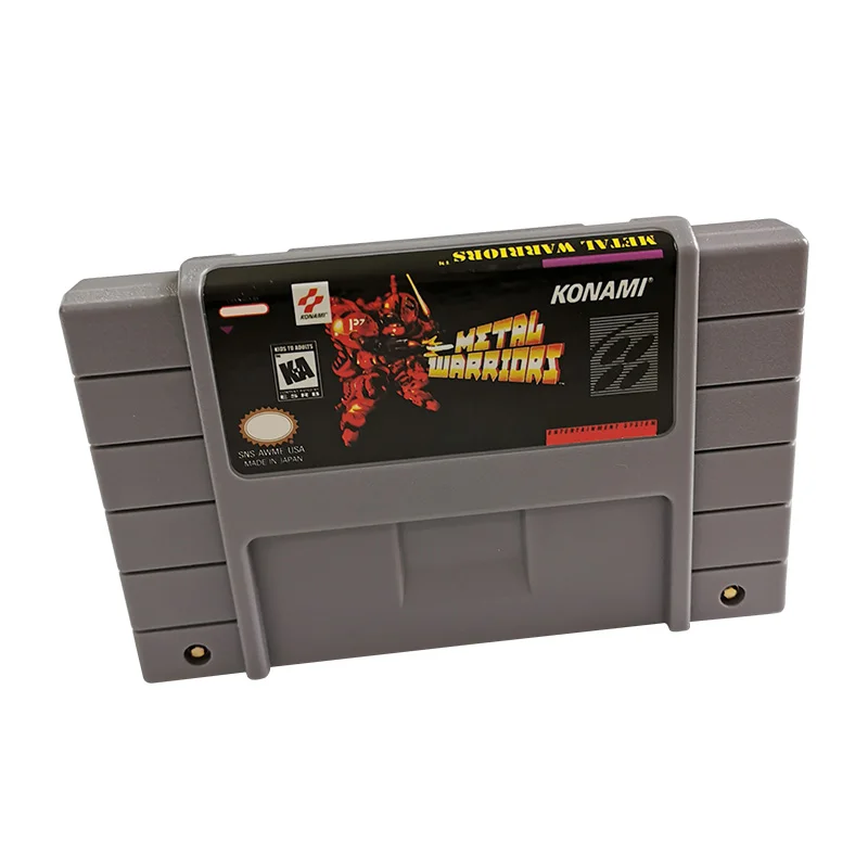 Metal Warriors SNES For Super Nintendo Entertainment System - 16 Bit US Version Game Cartridge