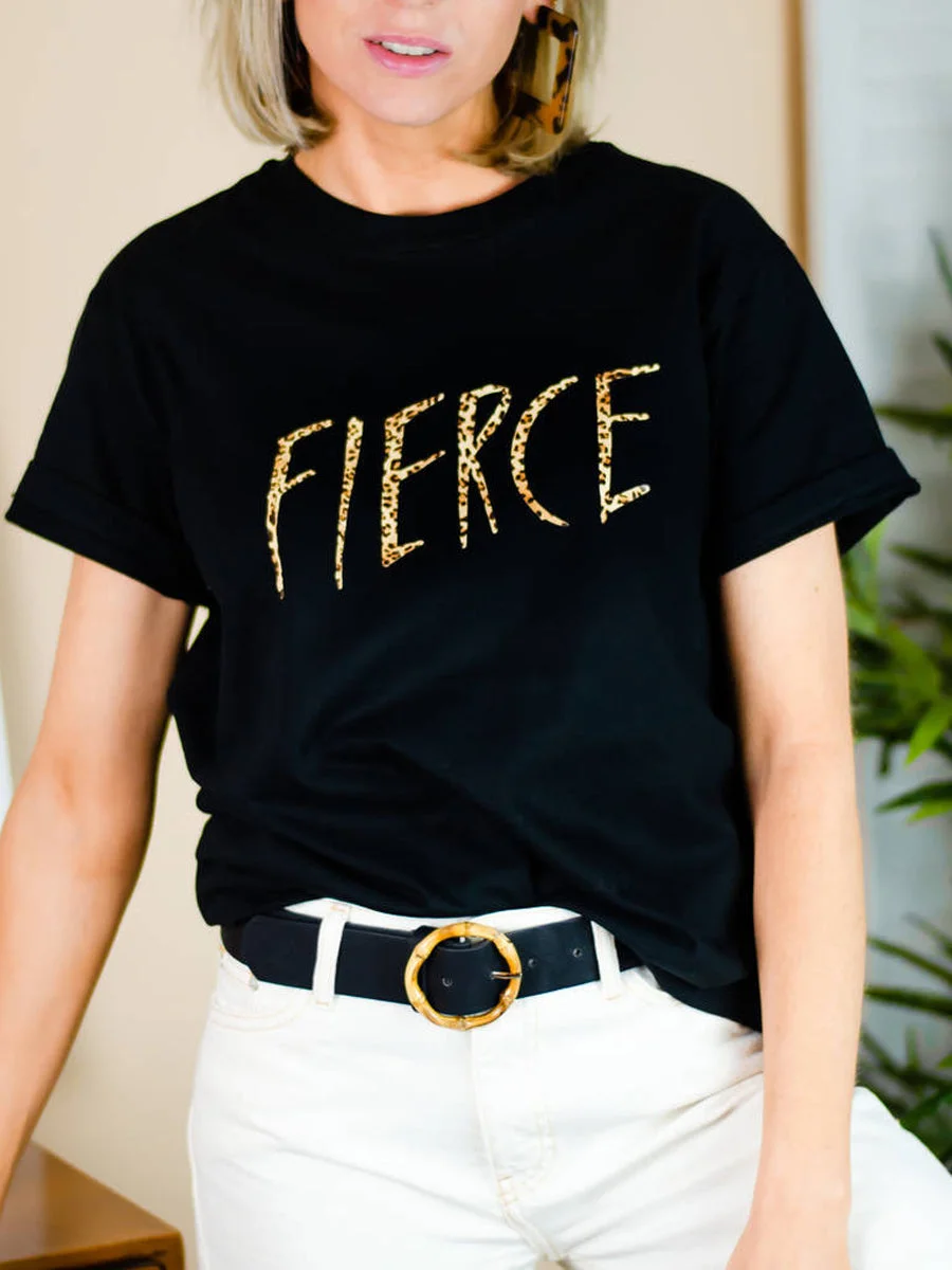 Fierce Leopard T-shirt
