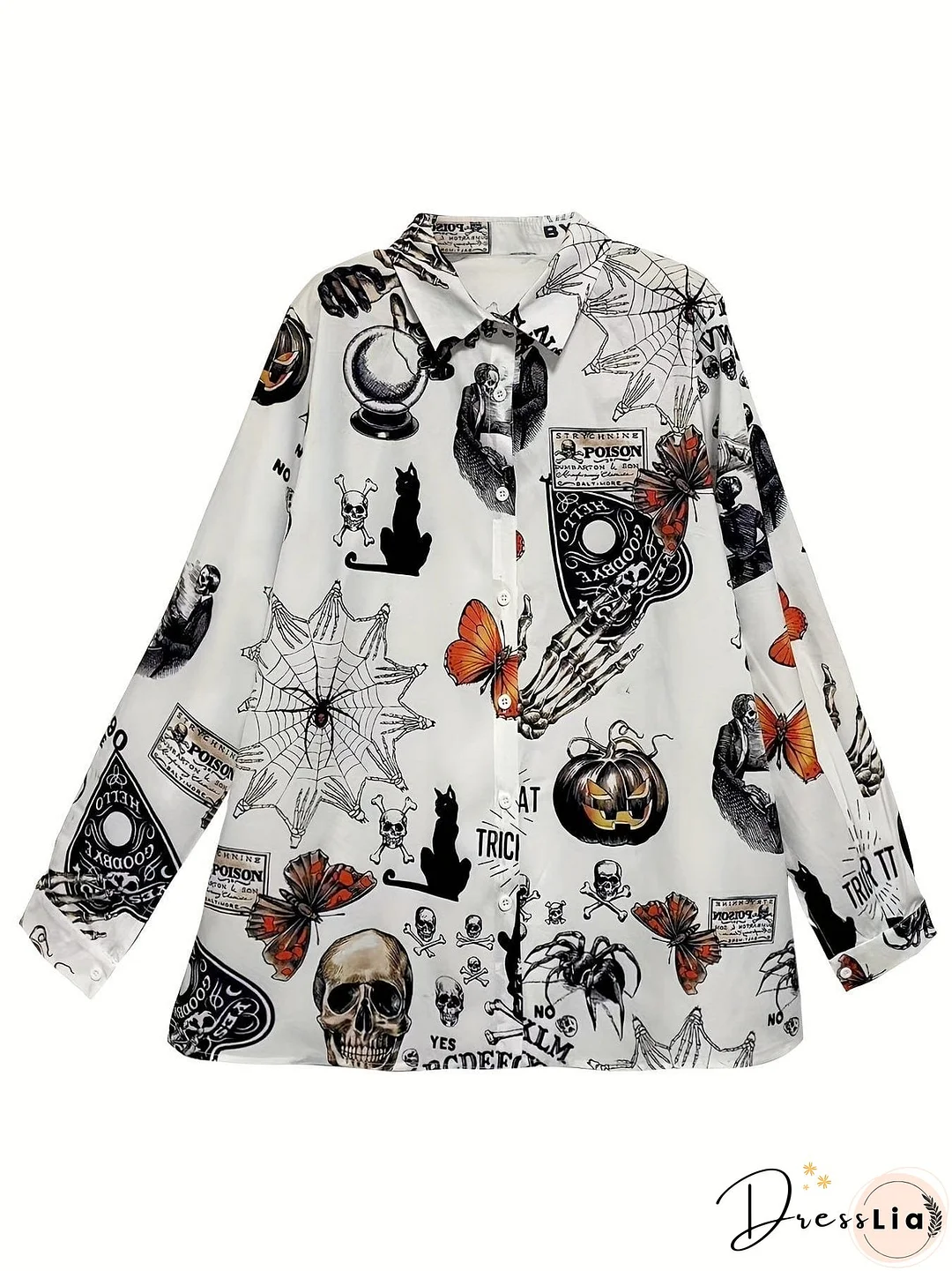 Button-Up Blouse