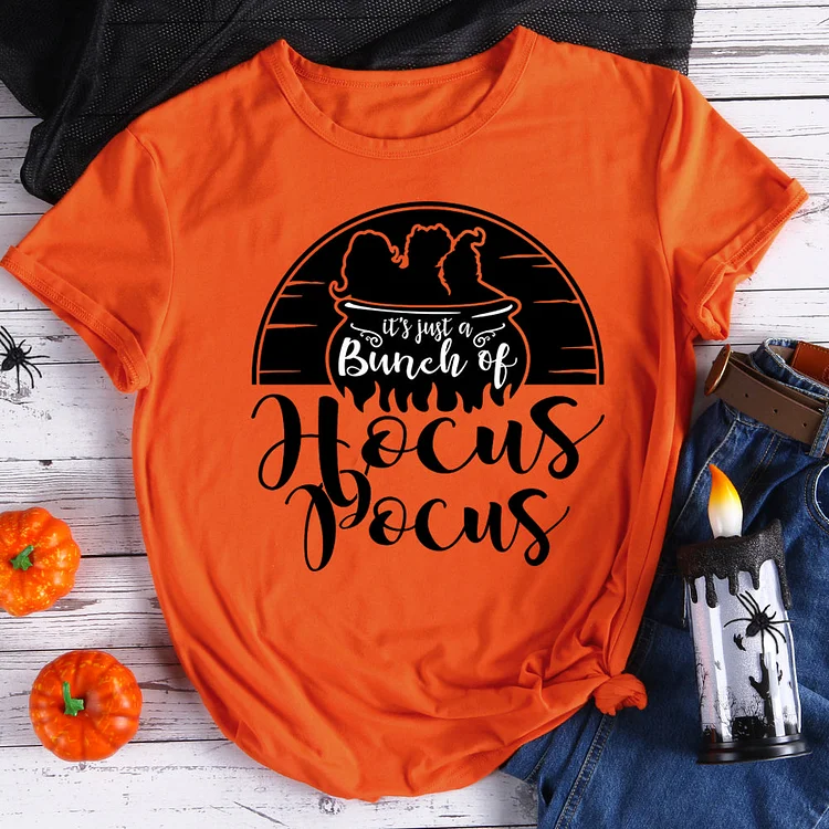 Bunch of hocus pocus witch halloween t shirt tee