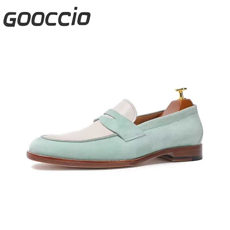 NJ218 Prenium Calf-Skin Dress Shoes/Loafers For Men  GOOCCIO   