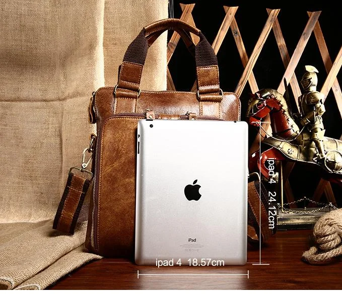 Men's Leather Crossbody Casual Portable Bag