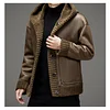 Winter Reversible Sherpa Lapel Thickened Warm Jacket