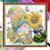 Dwarf - 9CT Partial Beaded Cross Stitch Kit(40x40cm)