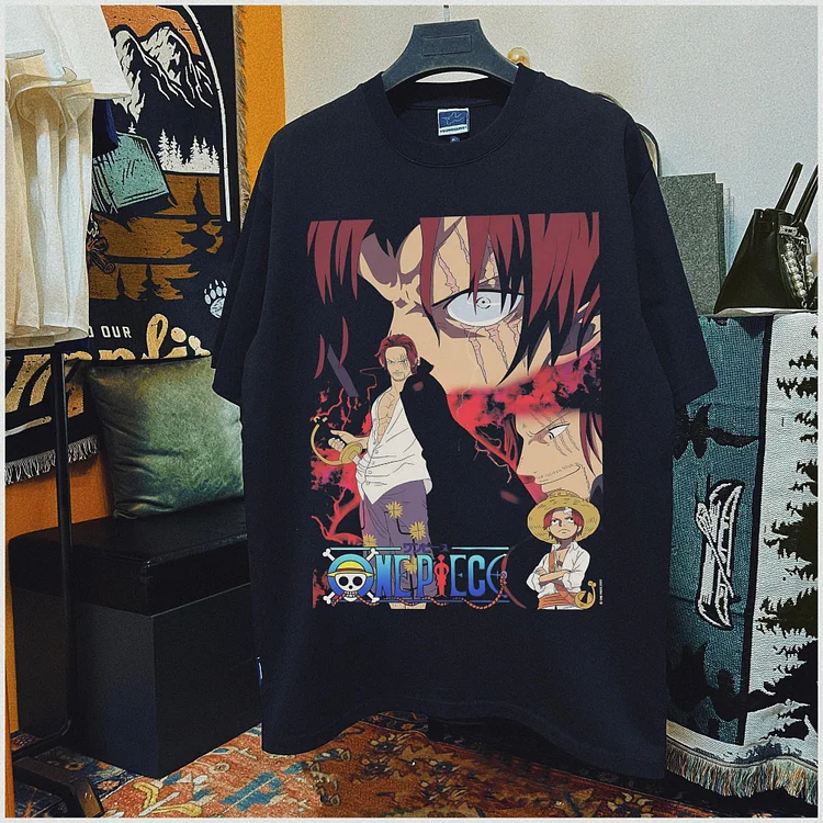 Pure Cotton One Piece Shanks T-shirt weebmemes
