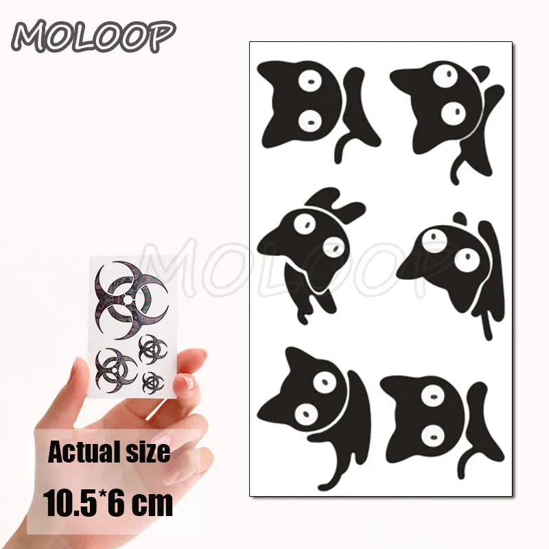 Water Transfer Sexy Tattoo Swallow Bird Tattoo Body Art Waterproof Temporary Fake Flash Tattoo for Man Woman Kid 10.5*6cm