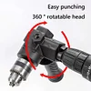 90 Degree Corner Electric Drill Right Angle Bend Drill Chuck for Attachments