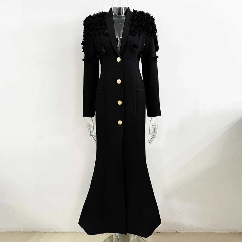 Nigikala Nigikala New Star Fashion Heavy Industry Nail Bead Three-Dimensional Flowers Green Fruit Collar Dress Dress Dress Dress