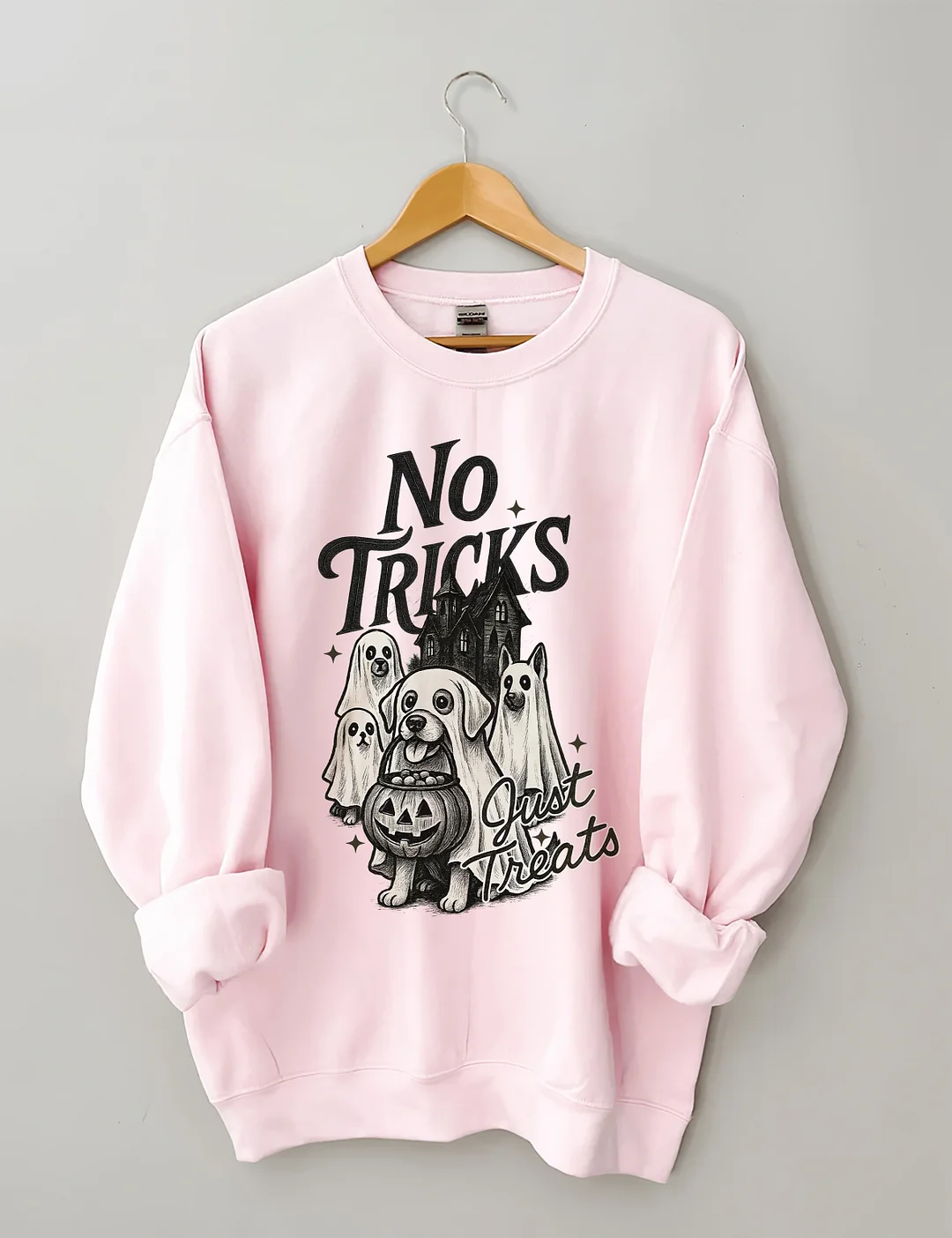 No Tricks Just Treats Sweatshirt