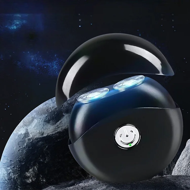 🎉 SCONTO DEL 60%! ✨ Rasoio elettrico multifunzionale portatile &ndash; Doppia lama ad anello, impermeabile IPX4 e design UFO compatto 🪒⚡