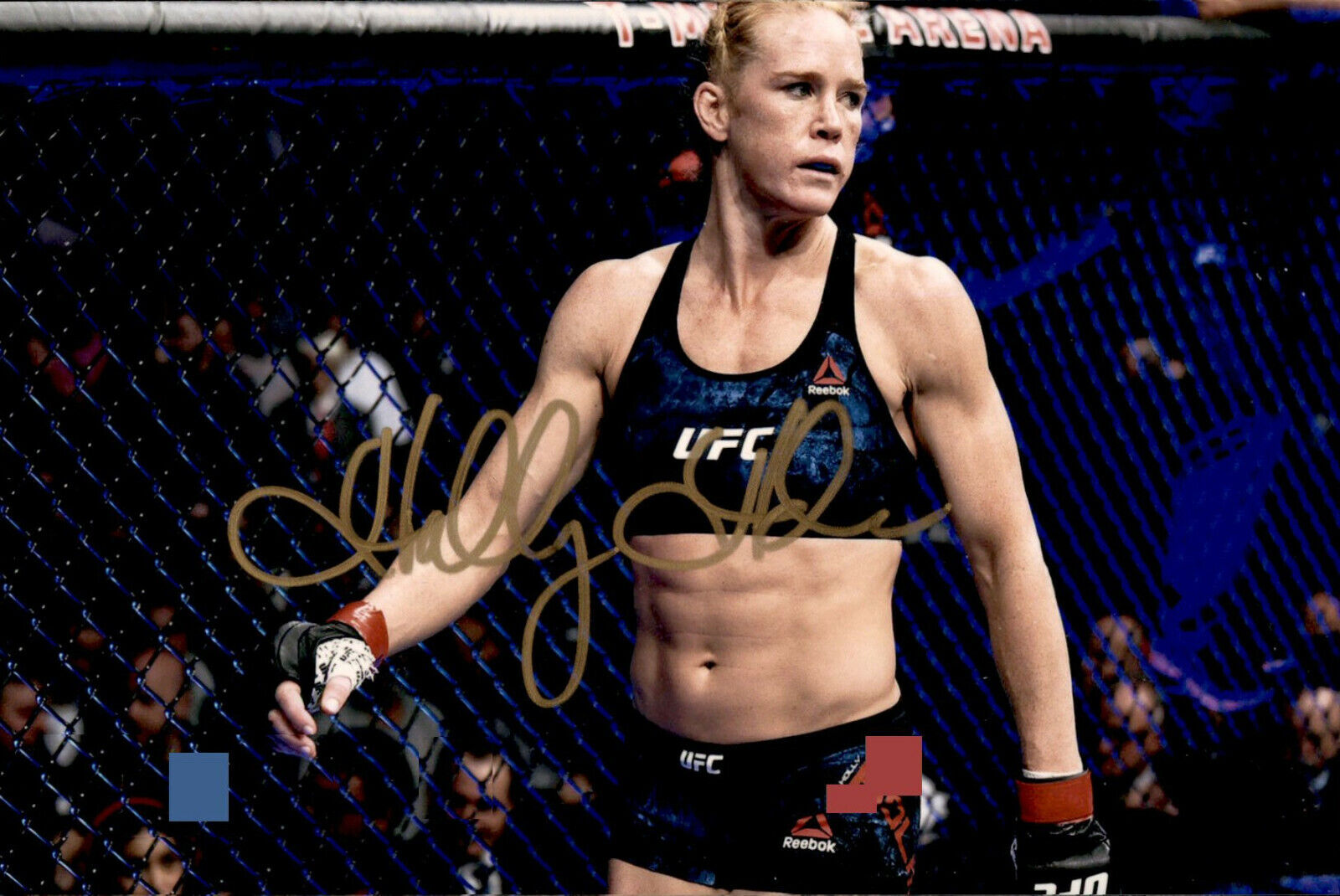 Holly Holm SIGNED autographed 4x6 Photo Poster painting UFC ULTIMATE FIGHTING CHAMPIONSHIP