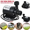 Brushless Water Pump 18W High Pressure Water Pump 800L/H IP68 Waterproof Lift 5M