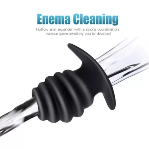 pornhint Pornhint Hollow Cleaning Anal Shower Enema Douche Nozzle Wash Anus Vaginal Colon Cleaner New