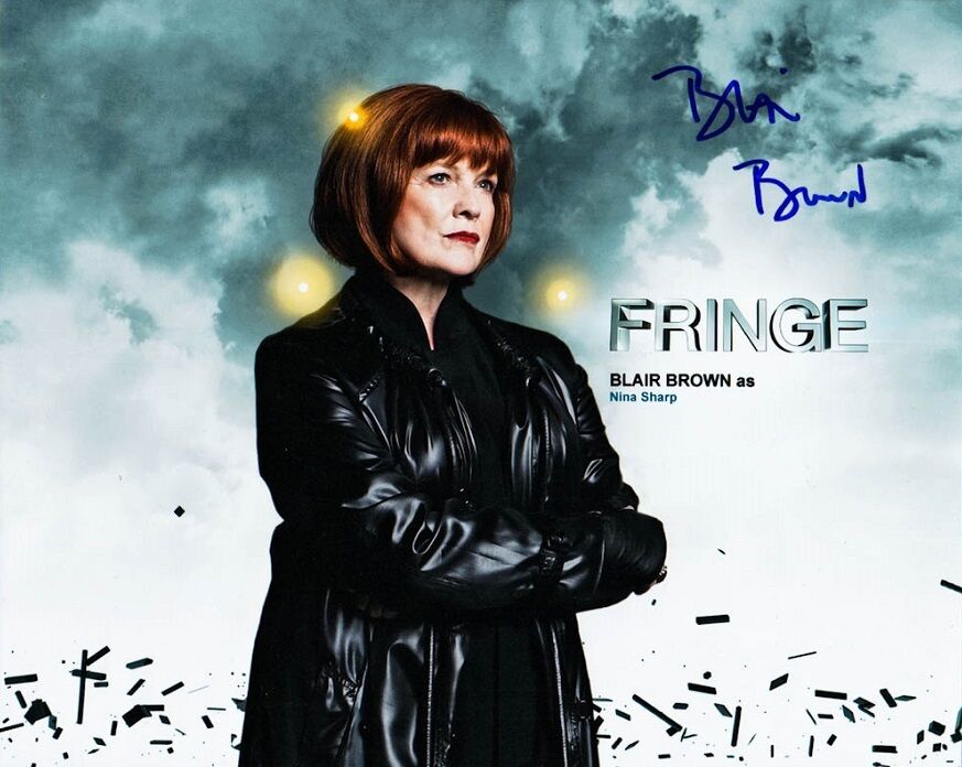 BLAIR BROWN In-person Signed Photo Poster painting - FRINGE - Present-Day Nina