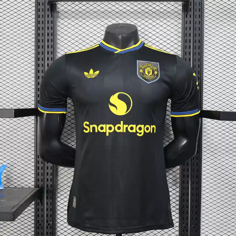 25/26 Player Manchester United Soccer Jersey Second Away