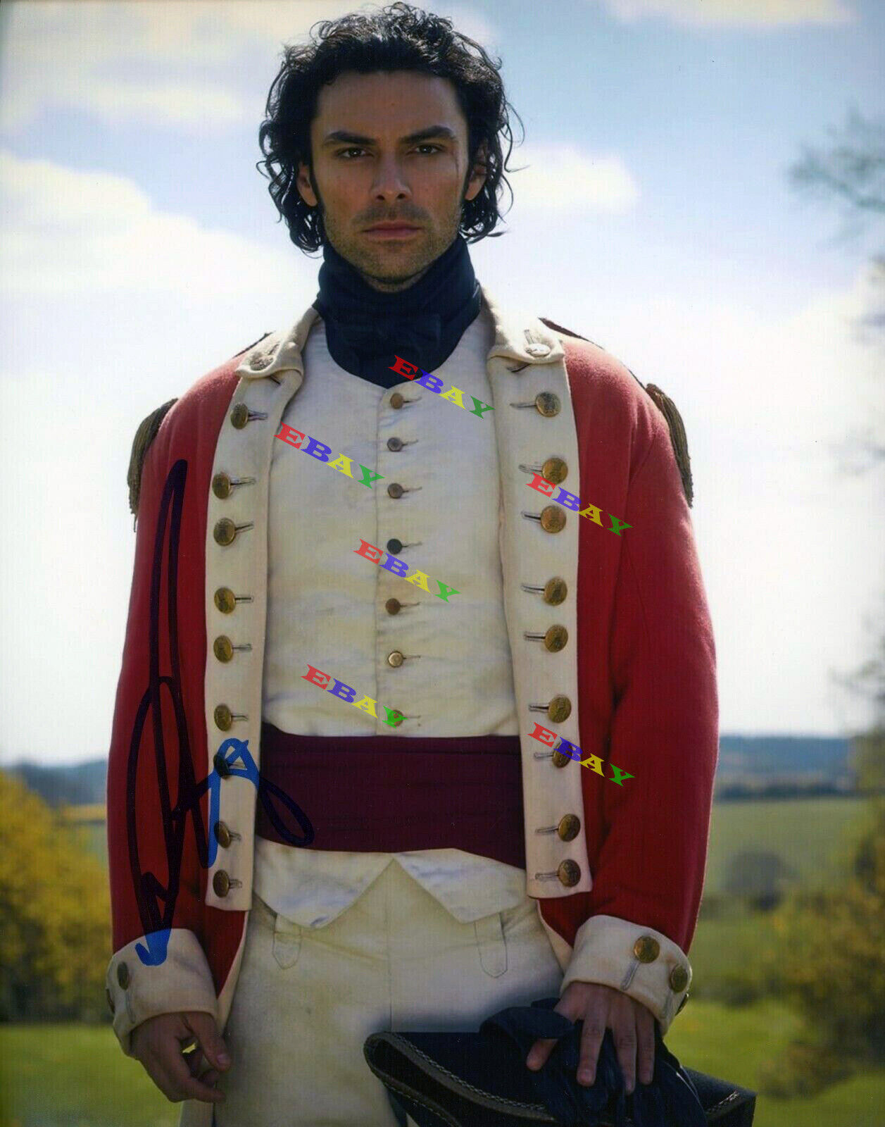 Aidan Turner Poldark Autographed Signed 8x10 Photo Poster painting Rep