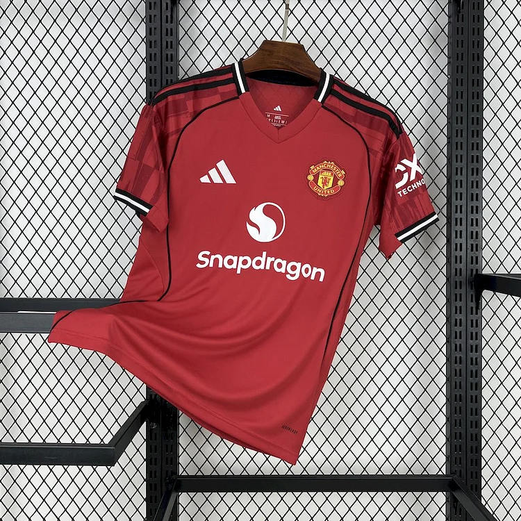 【S~5XL】Manchester United 25/26 Home Football Jersey
