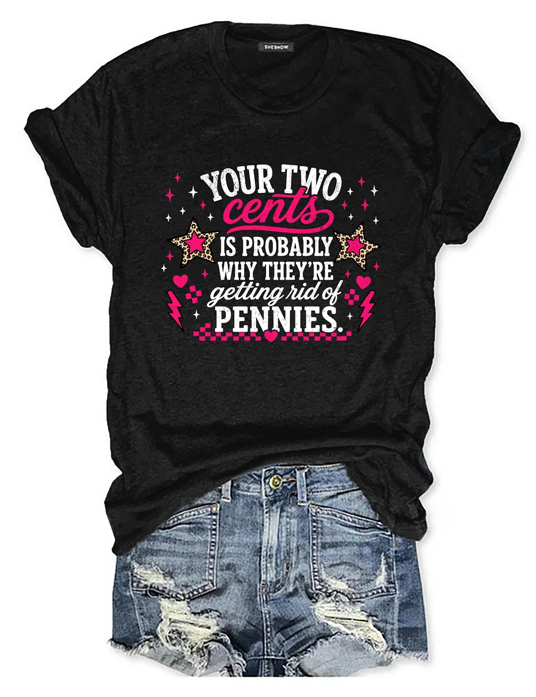 Your Two Cents Getting Rid Of Pennies T-shirt