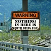 Warning - Metal Tin Signs(8*12Inch/12*16Inch)