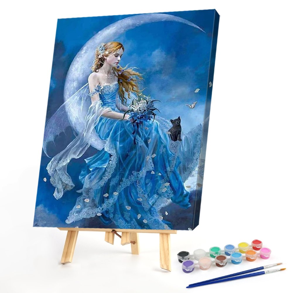 

40*50CM - Paint By Numbers - Goddess, 501 Original