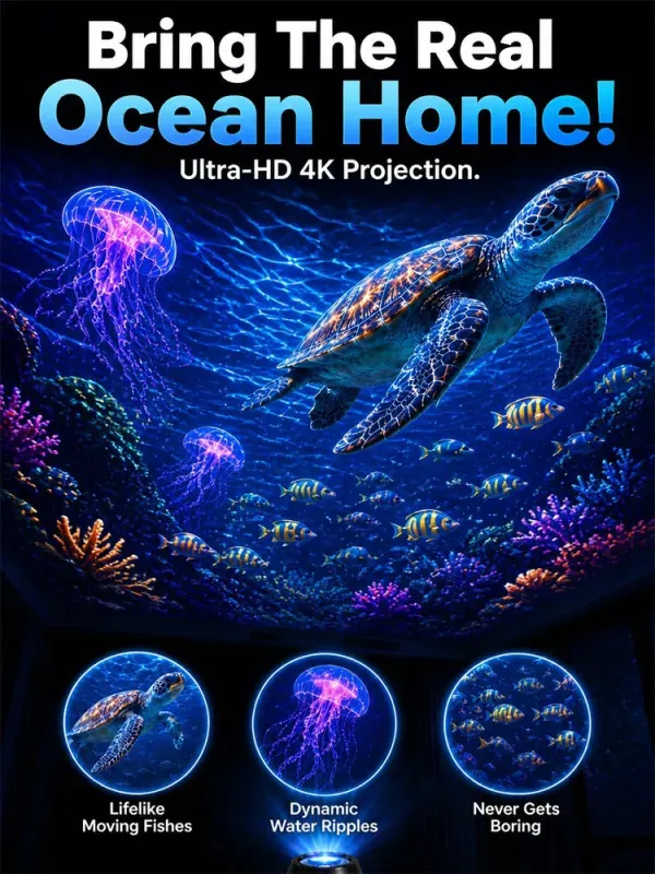 Comauo&trade; 5D Galaxy Projector with Vegas Sphere Tech: Your Room & Car, Now a Planetarium.