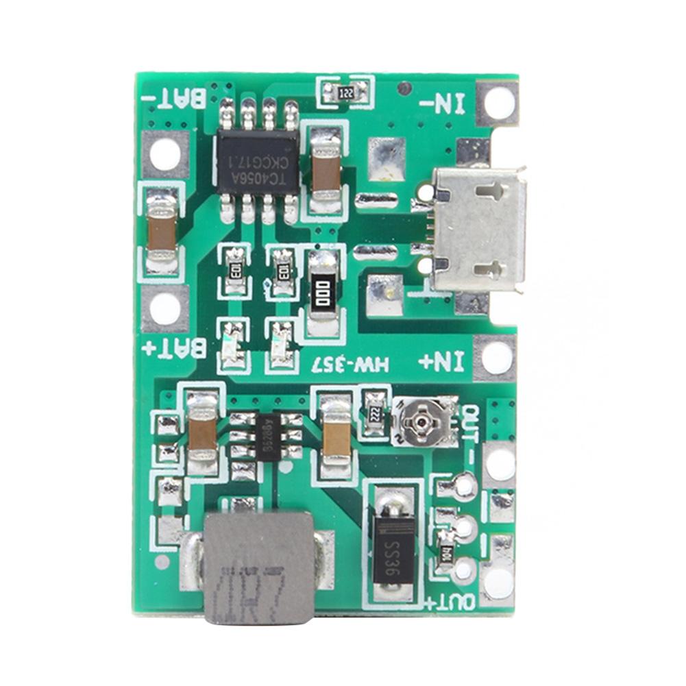 

3.7V 9V 5V Adjustable Step Up 18650 Li-ion Battery Charge Discharge Module, 501 Original