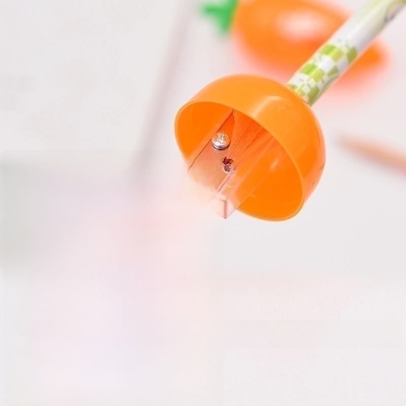 Creative Stationery Cartoon Simple Small Fresh Carrot Pencil Sharpener