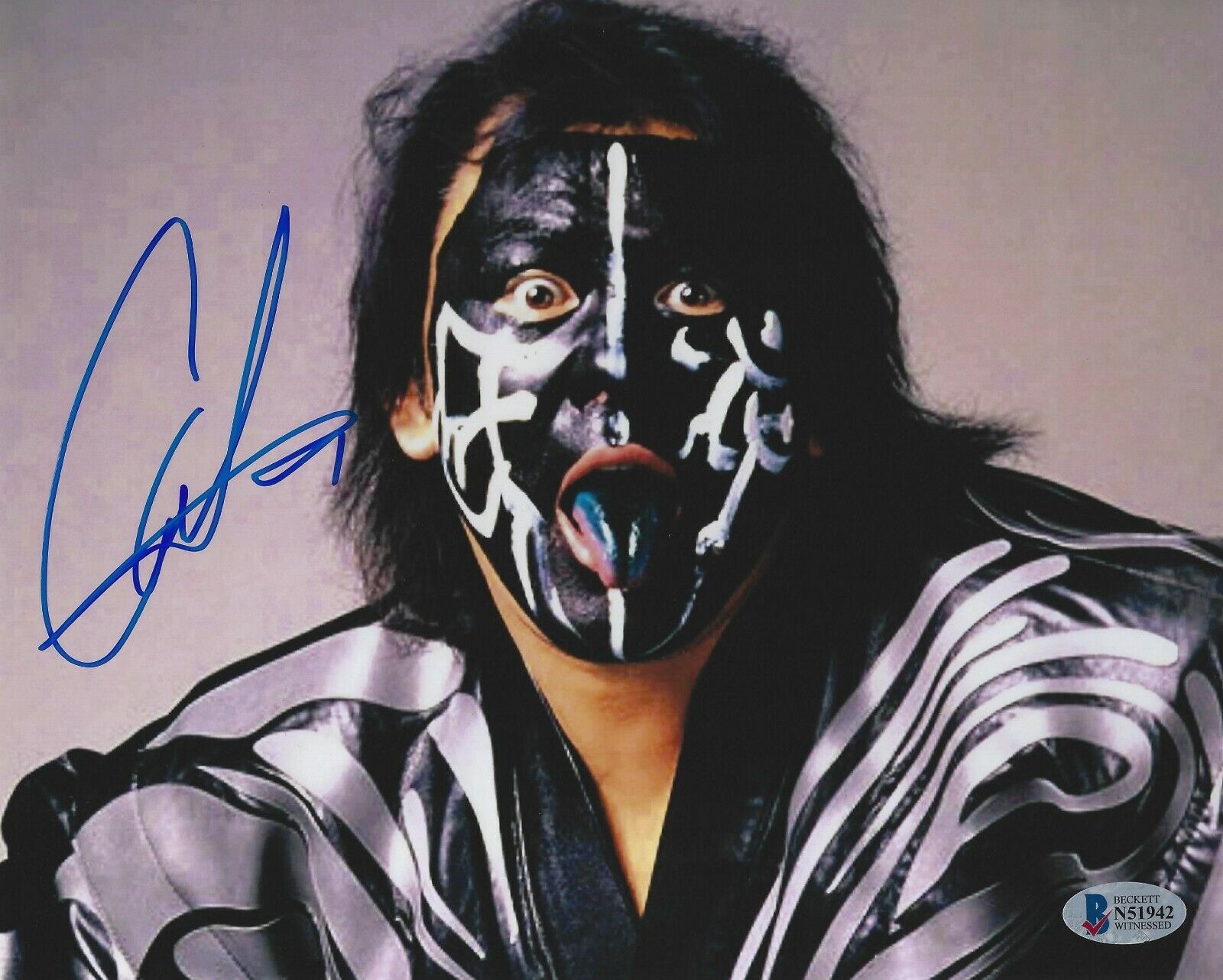 Great Muta Signed 8x10 Photo Poster painting BAS COA All New Japan Pro Wrestling WCW Autograph G