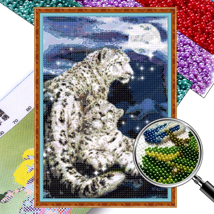 Animal - 9CT Bead Embroidery Cross Stitch(Full Embroidery)