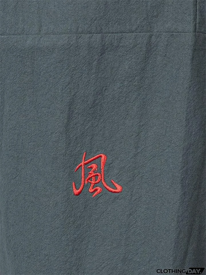 Men's Simple Casual Plus Size Linen Cropped Pants